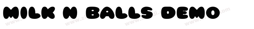Milk n Balls Demo字体转换